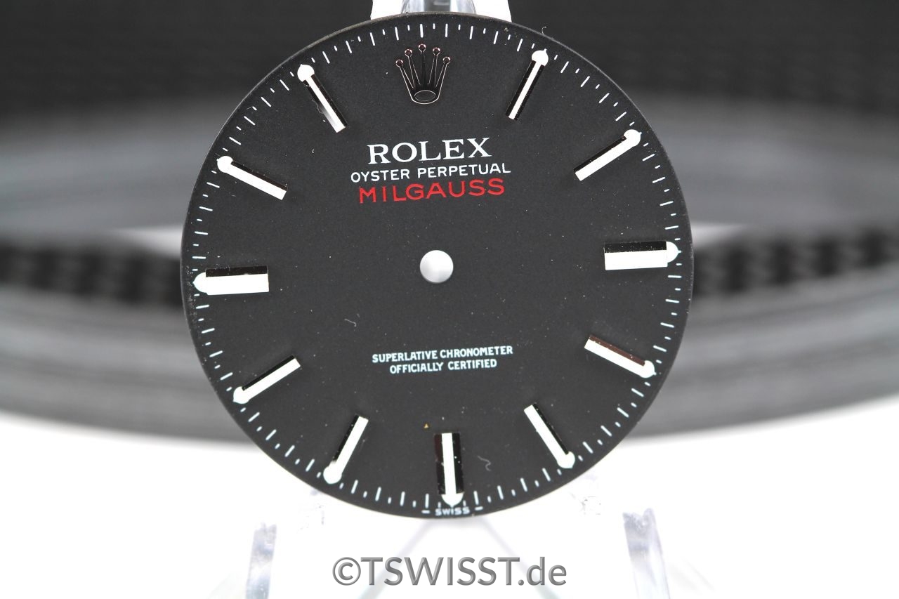 NOS Rolex Milgauss 1019 service dial plus hands
