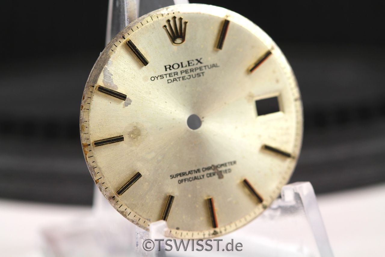 Trash dial for Rolex Datejust