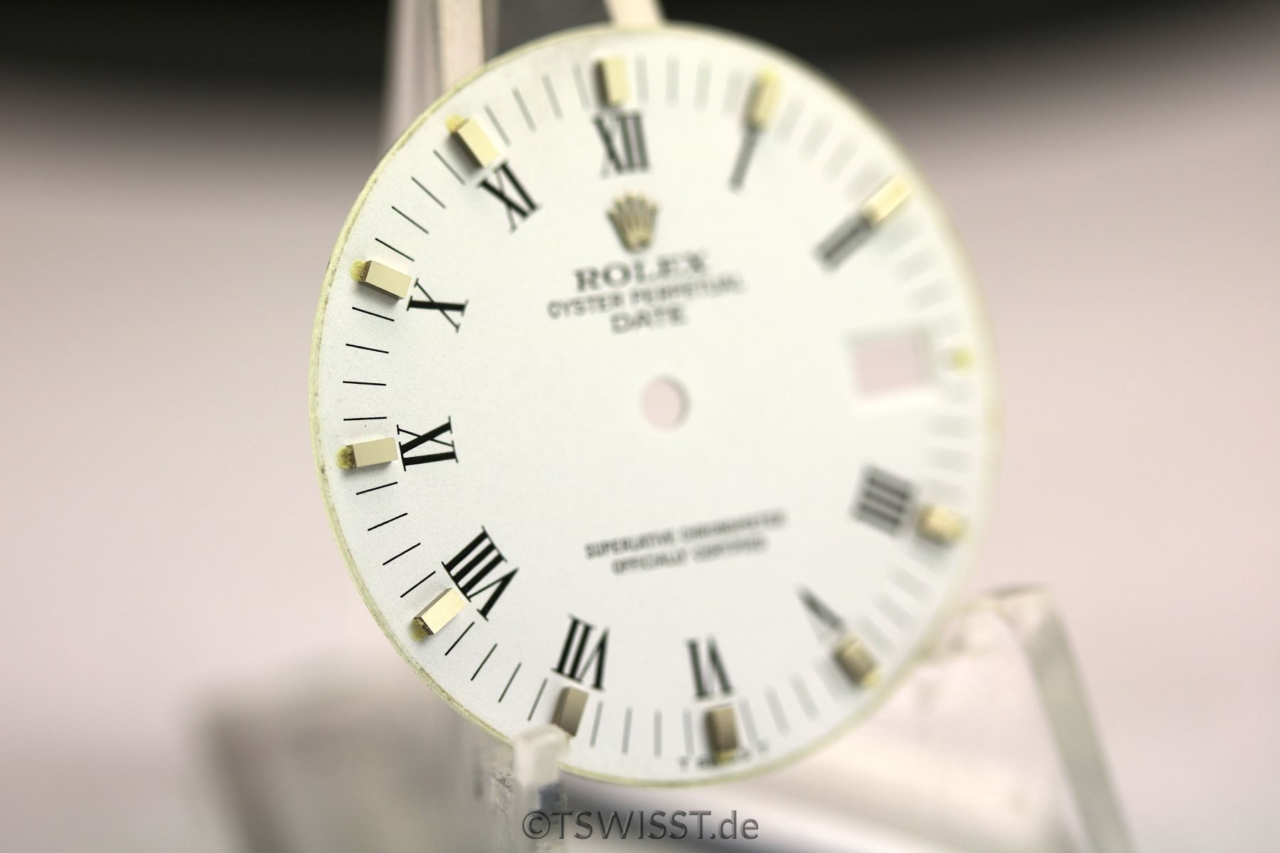 Rolex OP Date dial