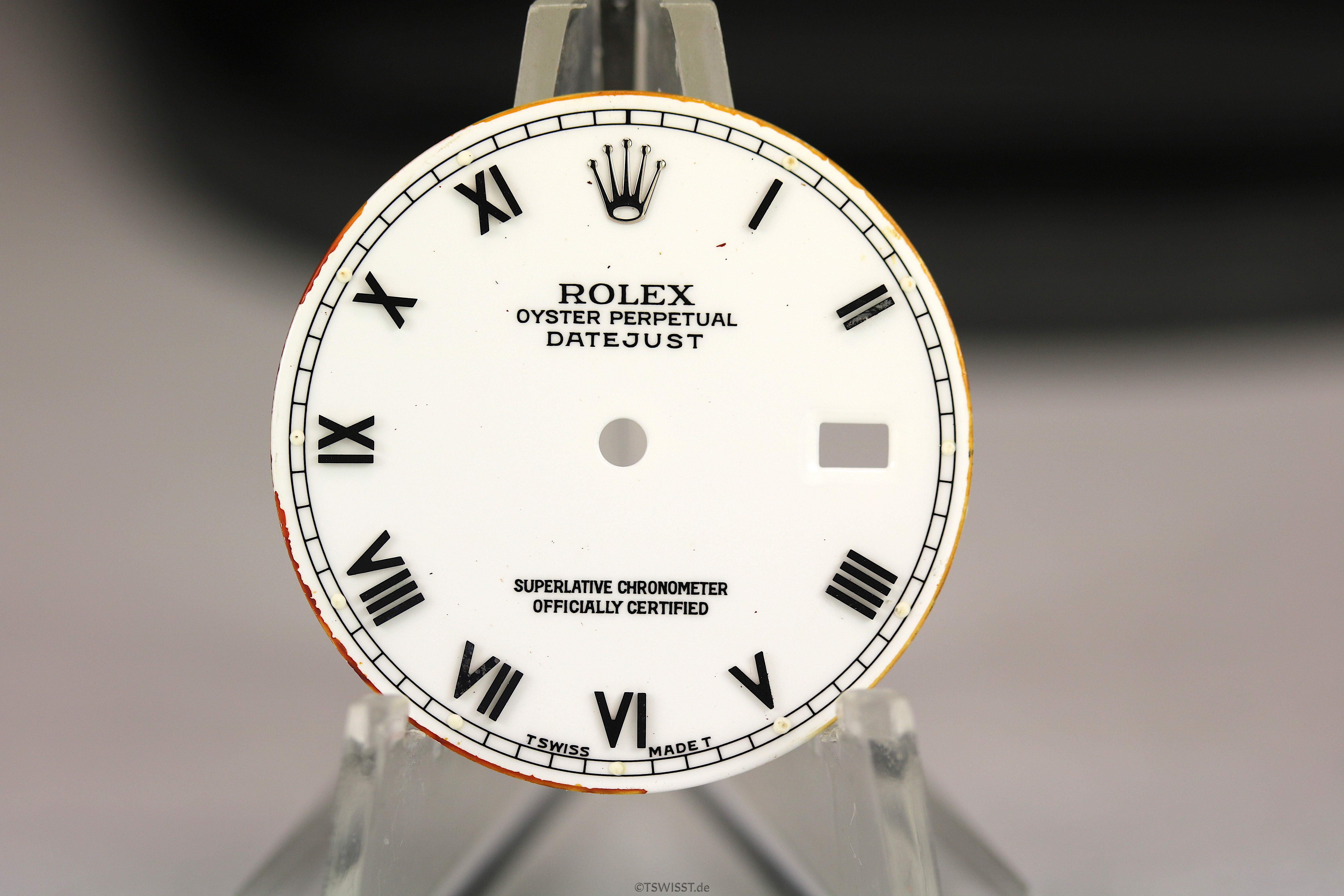 Rolex porcelain datejust dial