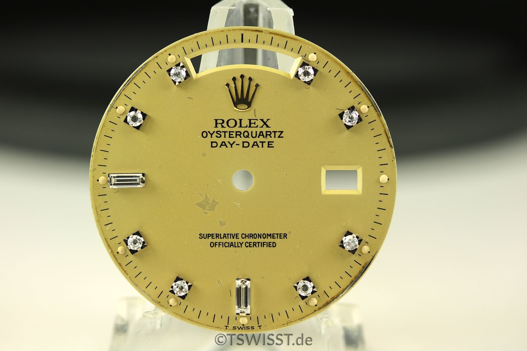 Rolex Oysterquartz diamond dial