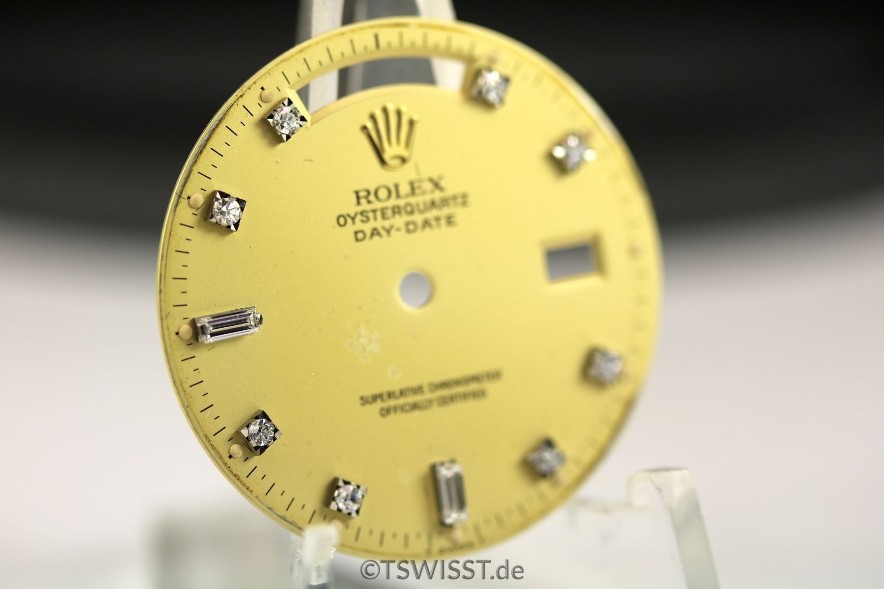 Rolex Oysterquartz diamond dial