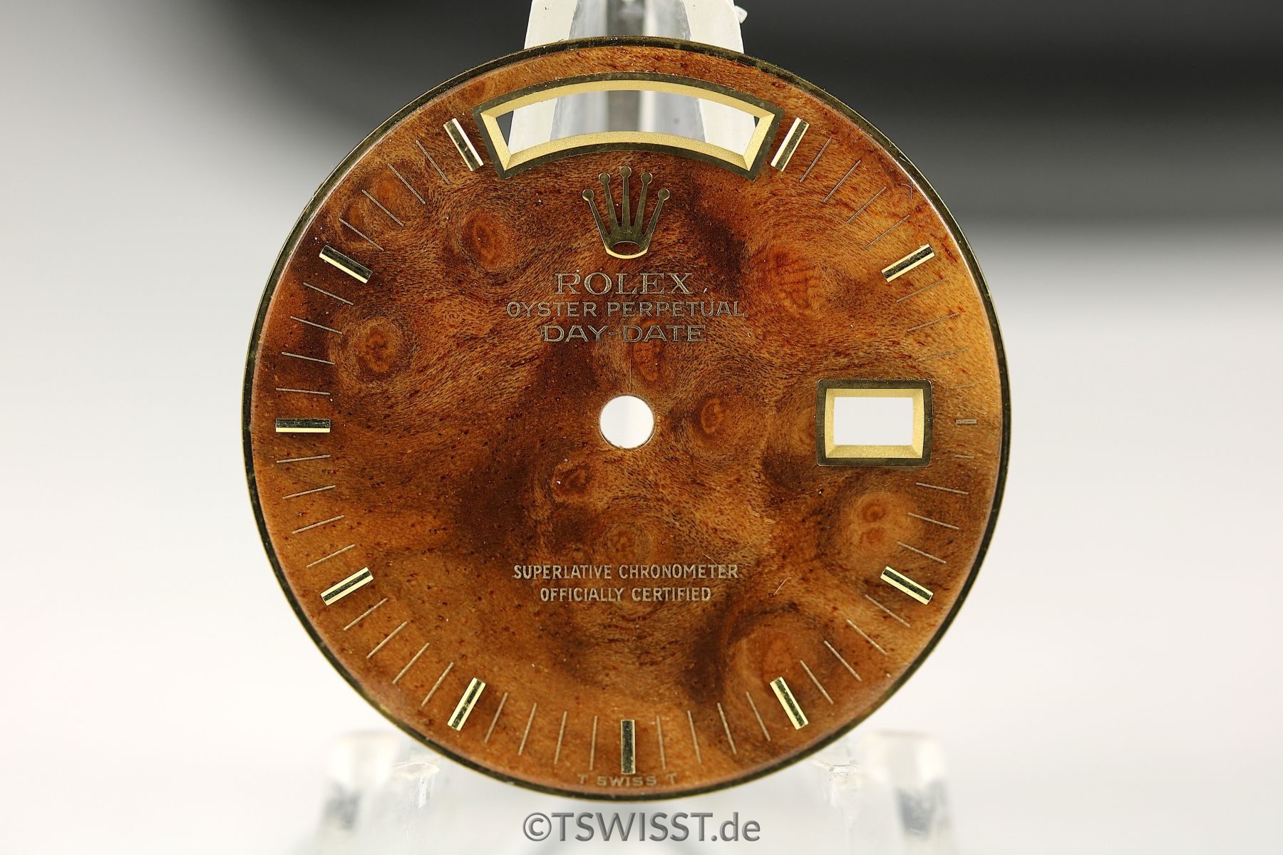 Rolex Daydate root wood dial