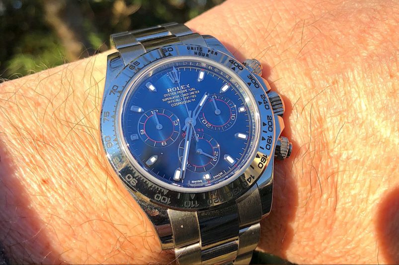 Rolex 116509 blue dial