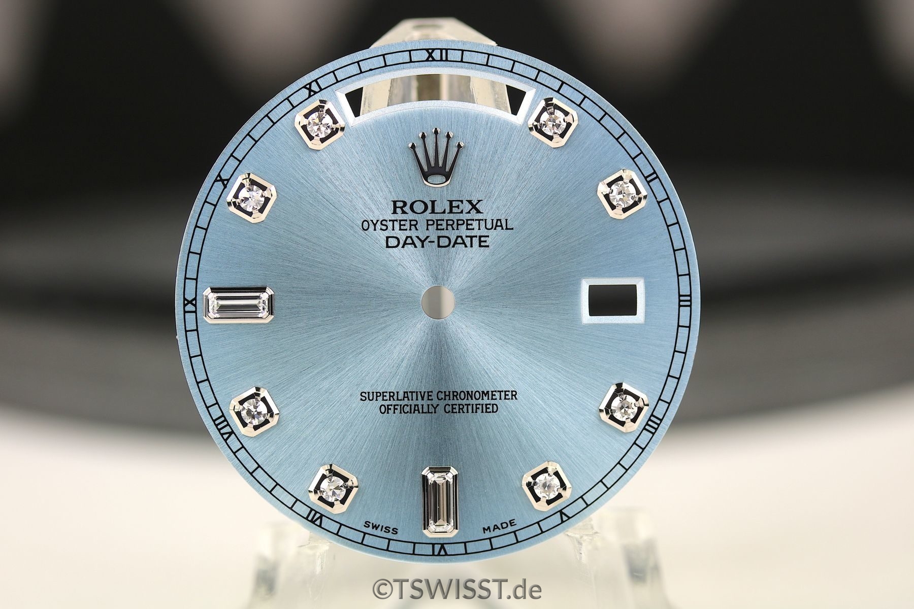 Rolex Day-Date II platin blue dial