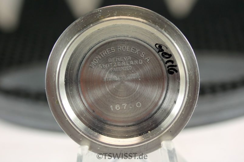 Rolex caseback GMT 16750