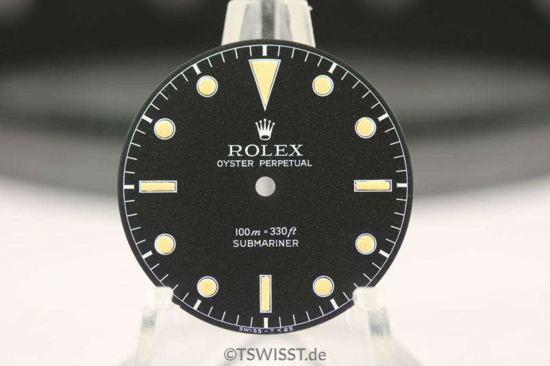 Rolex Submariner 5508 service dial
