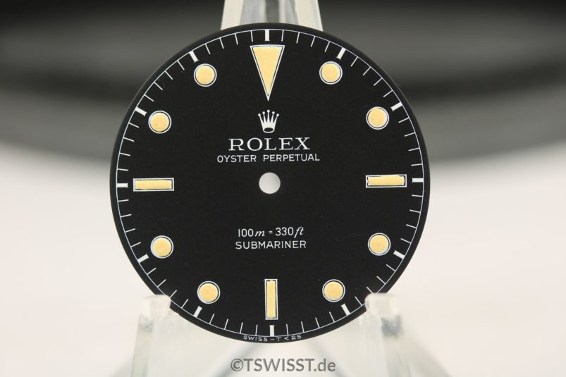 Rolex Submariner 5508 service dial