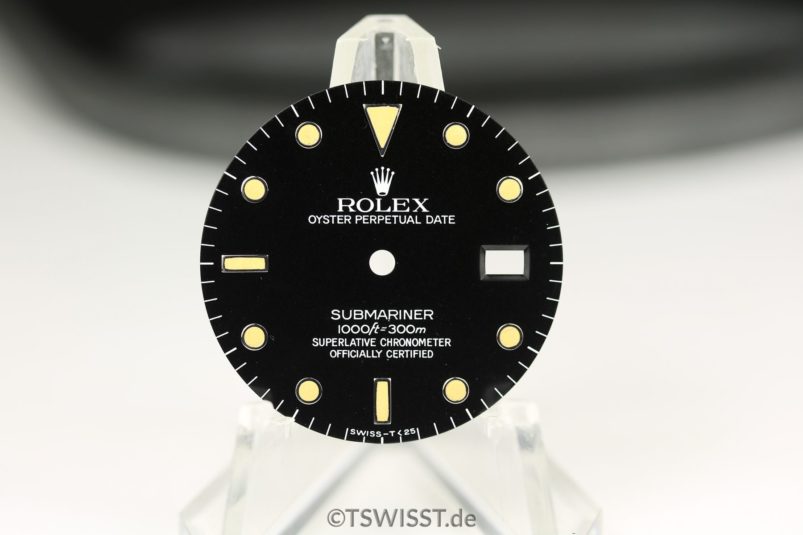 Rolex Submariner pumkin dial & hands