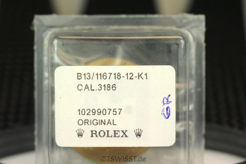 Rolex GMT 116718 dial