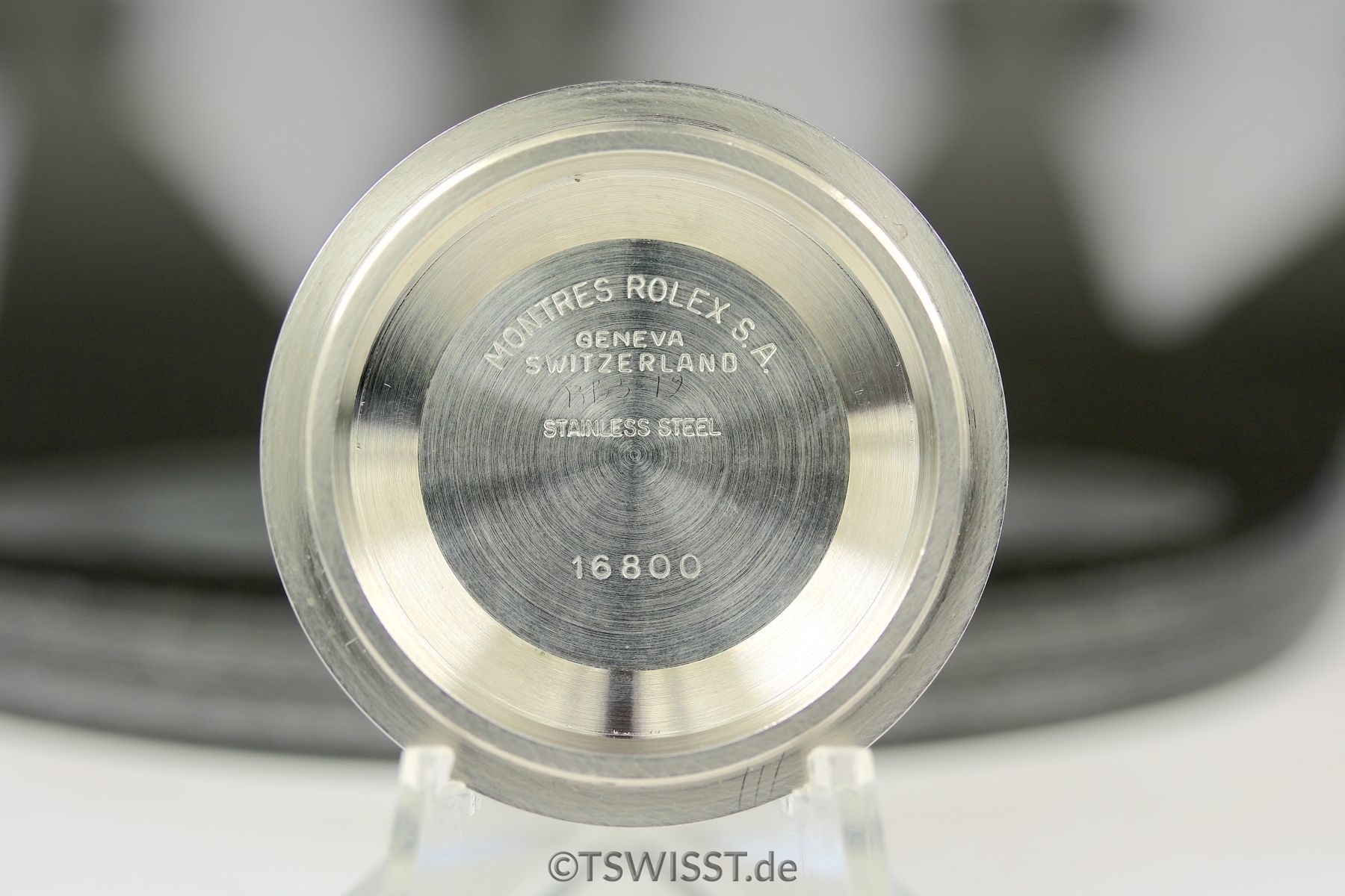 original rolex design case back
