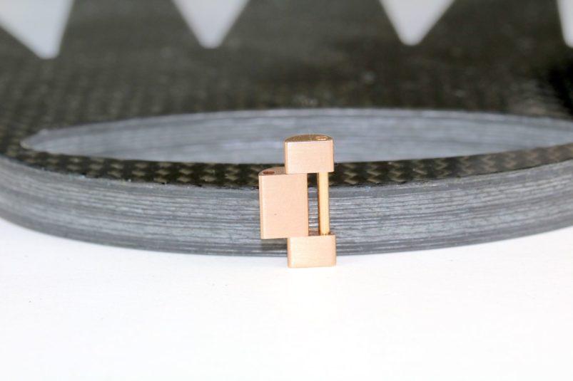 Rolex rose gold president link