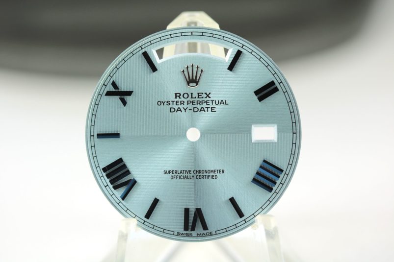 Rolex Day Date 40 ice blue dial