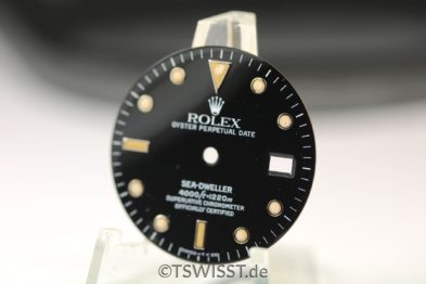 Rolex Sea-Dweller 16600 dial