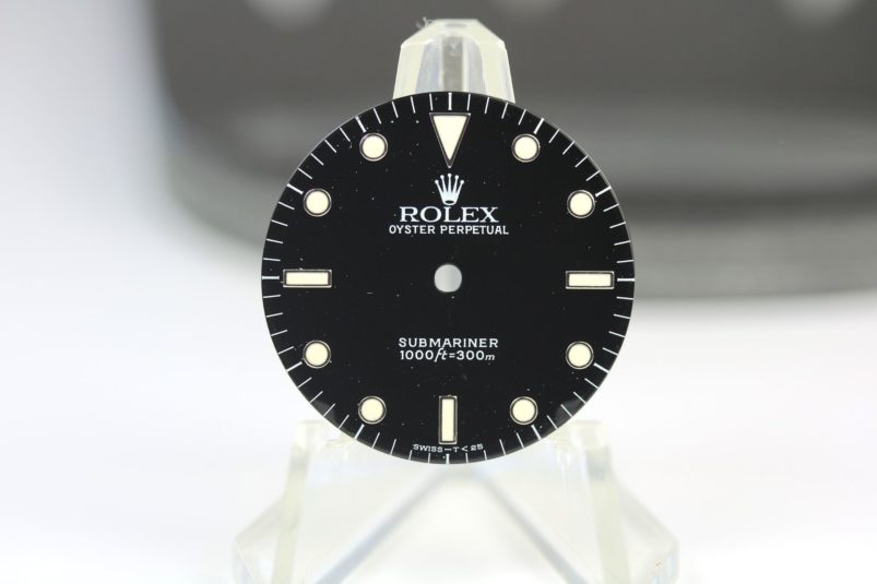 Rolex 14060 dial