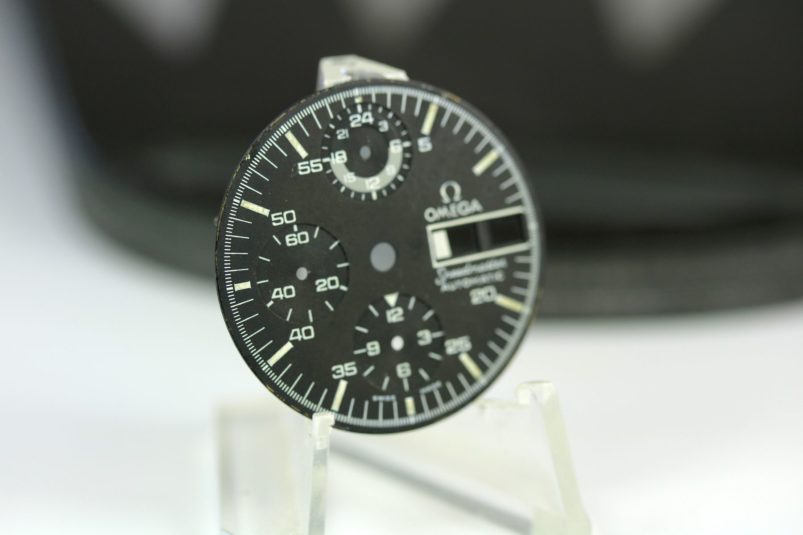 Omega Speedmaster automatic dial