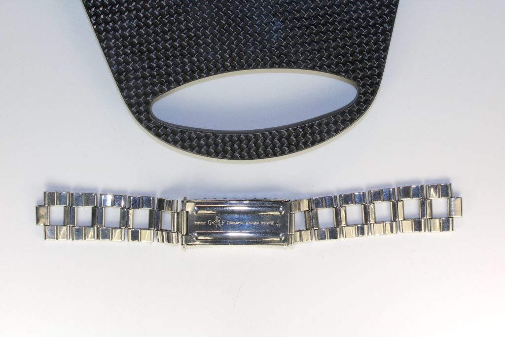 Bracelet Zenith Vintage Des Années 1970 - Largeur 25mm/17mm - Acier Inoxydable Argenté - Pour Montre Zenith - NOS
