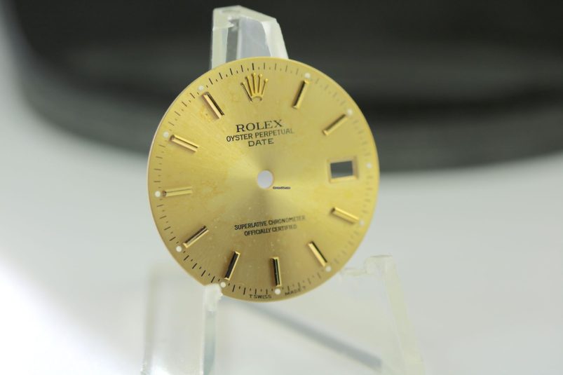 Rolex OP Date dial