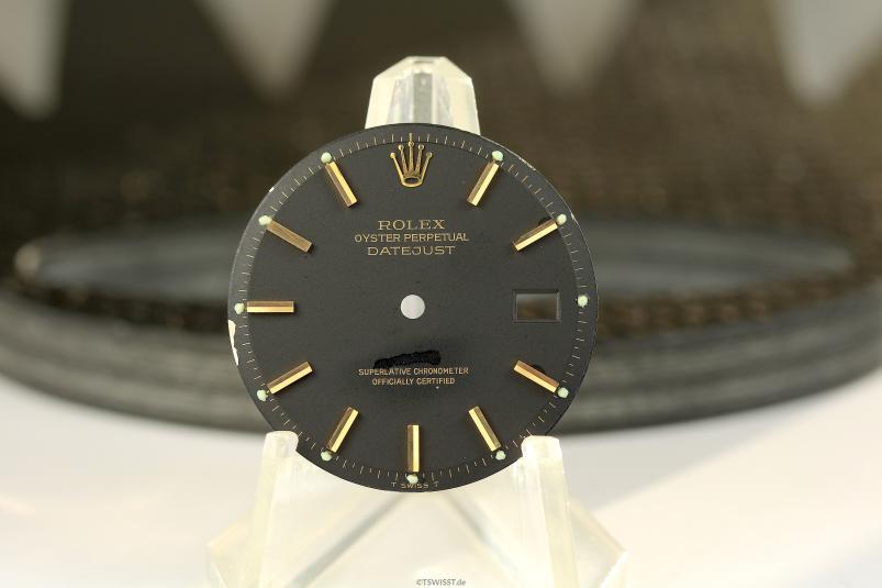 Rolex Zifferblatt Pie Pan Style für OP Datejust 1601 1603 und andere