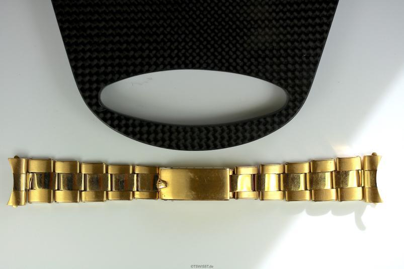 Rolex rivet gold bracelet daytona