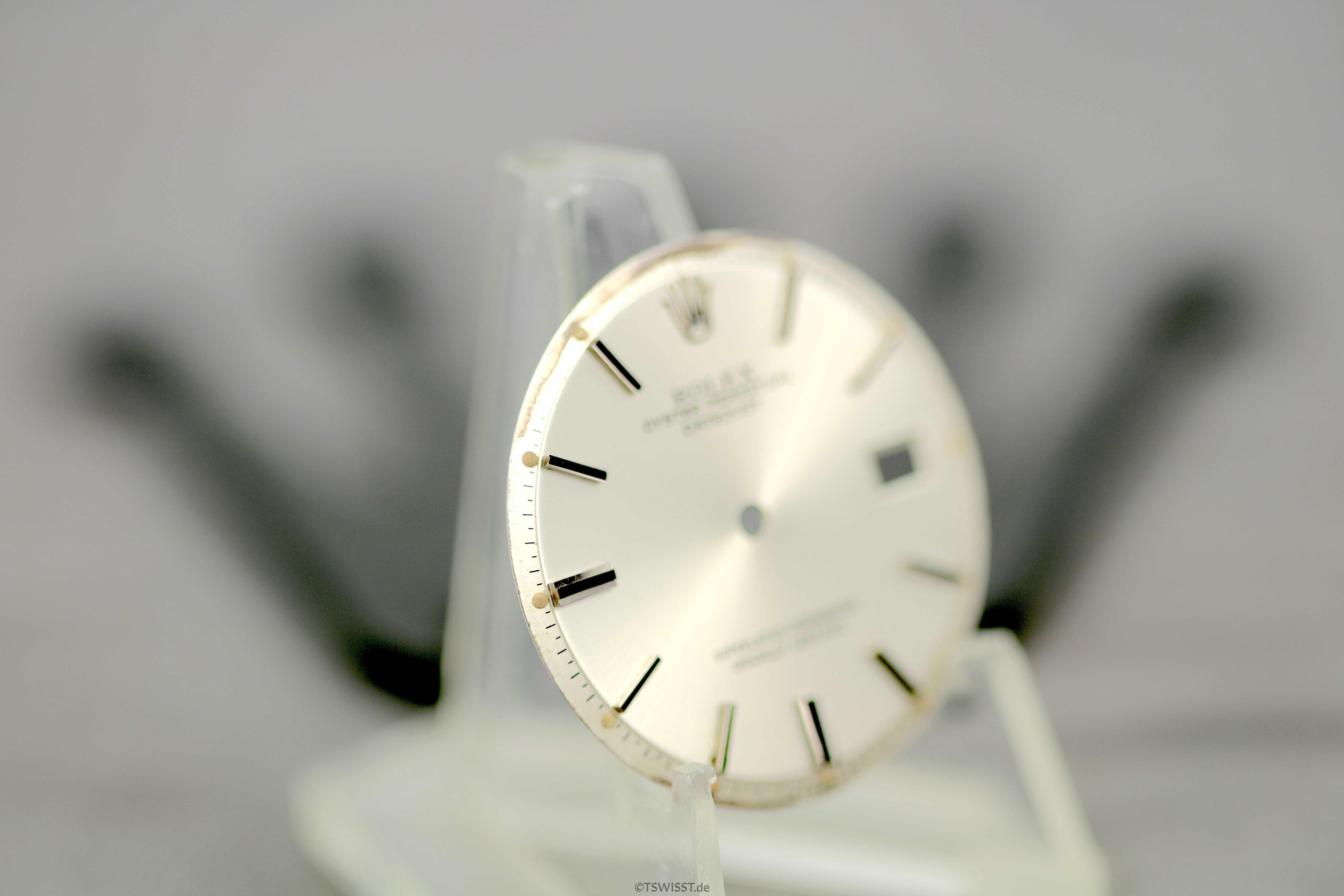 Rolex Zifferblatt Sigma Pie Pan Style für OP Datejust 1601 / 1603 und