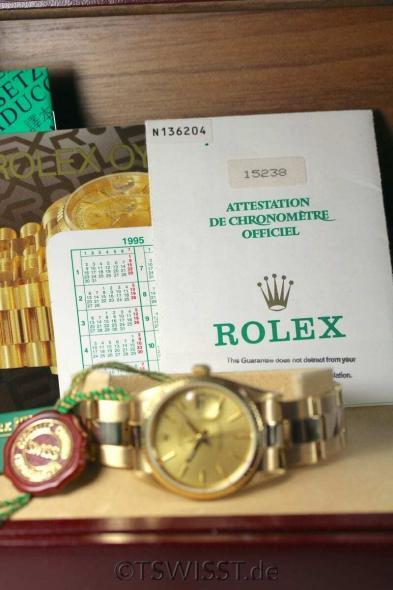 Rolex 15238 full set