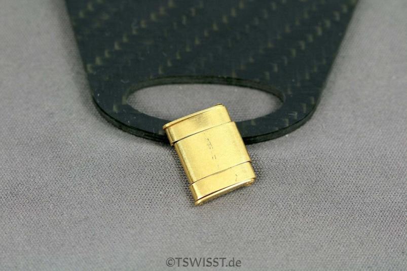 Rolex oyster rivet link gold