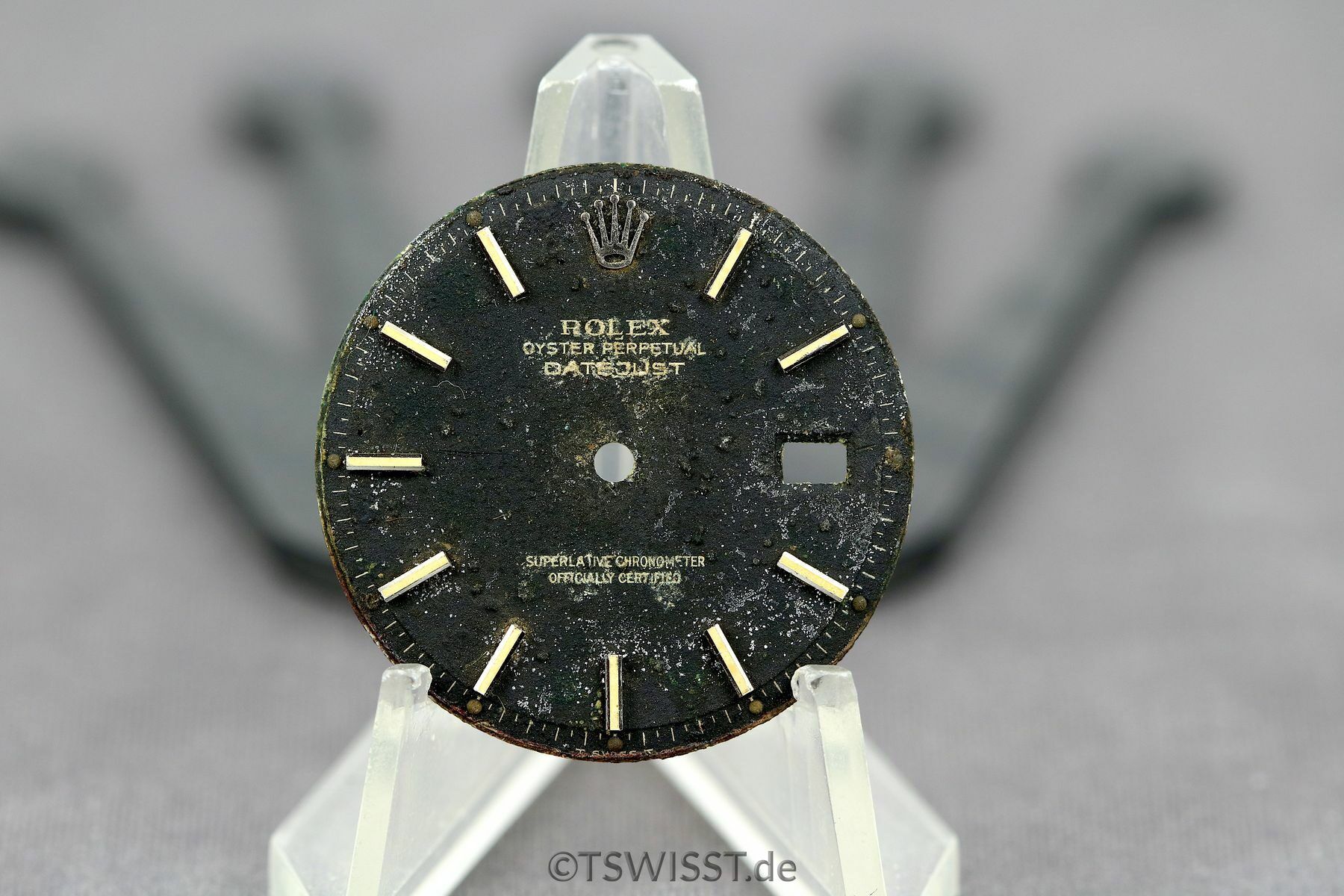 Rolex Zifferblatt Pie Pan Style für OP Datejust 1601 1603 und andere